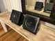 Pair Vintage RCA SPK 050 Outdoor ZMD Zero Magnetic Distortion Speakers & Mounts