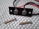 OEM Sansui SP-30 Speaker Part: Terminal Binding Block (crossover)  w/ Nuts