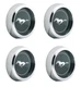 New! 1965-1973 Ford MUSTANG Magnum 500 Wheel Center Caps Chrome 2 1/8" size Set New! 1965-1973 Ford MUSTANG Magnum 500 Wheel Center Caps Chrome 2 1/8" size Set