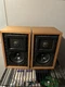 Early Rogers LS3/5A 15 ohm teak studio monitors  **read Description**