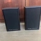 Pair VINTAGE Infinity RS 225 Bookshelf Speakers Black Working Clean