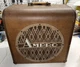 AMPRO Speaker for Film Projector Deluxe Speaker #16641 USA Wood Case Vintage