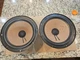 Pair of Philips AD-12100/W8 12" Woofers Made In Belgium