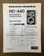 Marantz HD-440 Speaker Service Manual *Original* Marantz HD-440 Speaker Service Manual *Original*
