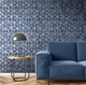 Elixir 3D Cube Marble Swirls Metallic Navy Blue & Silver 166512 Muriva Wallpaper Elixir 3D Cube Marble Swirls Metallic Navy Blue & Silver 166512 Muriva Wallpaper
