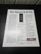 1988 Adcom GCD-575 CD Playerr Hi-Fi Stereo VINTAGE Print Ad / Marketing Material