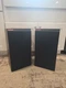 Panasonic Speakers SB-334 Pair Vintage Wood Grain RCA Input 8 Ohm 9 Watt Tested