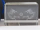 2 DRAGONS Playing A Pearl Laser Etched Engraved 3D Cube Glass Paperweight 3" NIB 2 DRAGONS Playing A Pearl Laser Etched Engraved 3D Cube Glass Paperweight 3" NIB