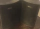Pair of Optimus satellite speakers L & R 40- 4055 