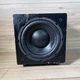 REL Acoustics Q150e Powered 10" Stereo Subwoofer Wired Black Compact - For Parts