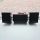 Technics SB-S937 Speaker System Set 3  1 Center 2 Bookshelf Black Tested Vtg 