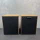 Sony SS-U11 3-Way Bookshelf Speakers Pair Black Wood Grain Floor Standing Tested Sony SS-U11 3-Way Bookshelf Speakers Pair Black Wood Grain Floor Standing Tested