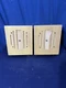 2X Dukane 9935A 8" Wall Speaker Wood Cabinet Vintage PA SYSTEM FREE SHIPPING 15N