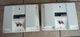 Infinity QPS-1W Quadrapole Surround Speakers Pair 10-80W 8 Ohms *Tested Working*
