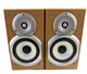 Kenwood LS-M33-S Book Shelf Speakers Pair Wooden 30W B71-1503 Tested Vintage
