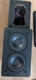 1 Vintage Miller & Kreisel M&K S-1B Satellite Speaker, parts only.