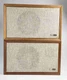2x Vintage Utah Electronics AS-2A Two Way Acoustic Suspension Speaker Walnut