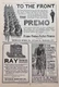 1898 PREMO & RAY Cameras - Rochester NY & Columbia Chainless Cycle Ad #N1475