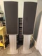 Extremely Rare Acoustic Research Phantom 8.3 speakers with stands