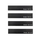 Sonab OA-14 Speaker Badge L - R Custom Made 145mm(5.7")X29mm(1.14")
