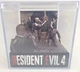 Resident Evil 4 Remake 3D Cube Handmade Diorama Playstation Video Game Shadowbox Resident Evil 4 Remake 3D Cube Handmade Diorama Playstation Video Game Shadowbox