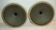 MATCHING PAIR VINTAGE 12" GEFCO 8 OHM TUBE GUITAR AMP HI-FI SPEAKERS CIRCA 1965