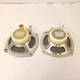 Vintage Grundig 4-1/2" by 4-1/2" Speakers Germany 5 Ohms 2 Watt 7014-021 Vintage Grundig 4-1/2" by 4-1/2" Speakers Germany 5 Ohms 2 Watt 7014-021