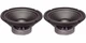 NEW(2) 8" Woofer Speakers Replacement 8ohm Bass Woofer Home Audio Pair eight 8in