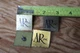 ACOUSTIC RESEARCH AR4x SPEAKER GRILL BADGE NAMEPLATE LOGO ORIGINAL