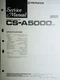 Pioneer CS-A5000 XC Service Manual Speaker System Original Pioneer CS-A5000 XC Service Manual Speaker System Original