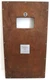 SANSUI SP-200 SPEAKER ENCLOSURE BACK LID WOODEN PANEL + 16 OEM SCREWS VINTAGE