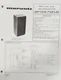 Marantz CS-65 - DS-603 3-Way 12" Loud Speaker System Service Manual - Original Marantz CS-65 - DS-603 3-Way 12" Loud Speaker System Service Manual - Original