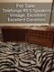 Telefunken RS-5 Hi-Fi Mid-Century Speakers Walnut, West Germany