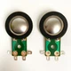 2 AFT 1" Titanium Diaphragms For CERWIN VEGA 300SE, 380SE Horn Driver Tweeter 2 AFT 1" Titanium Diaphragms For CERWIN VEGA 300SE, 380SE Horn Driver Tweeter