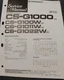 PIONEER CS-G100W CS-G1000 CS-G1011W CS-G1022W Speaker Service Manual Original PIONEER CS-G100W CS-G1000 CS-G1011W CS-G1022W Speaker Service Manual Original