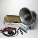 Herald Electronics Public Address Horn Loudspeaker S-877 & Microphone M-111 Herald Electronics Public Address Horn Loudspeaker S-877 & Microphone M-111