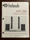 McIntosh XRT20 Isoplanar Radiator Loudspeaker System Instruction Manual Original McIntosh XRT20 Isoplanar Radiator Loudspeaker System Instruction Manual Original