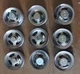 Vintage 3 Pioneer 66-52 7cm 0.3W 8 Ohms Speakers- Japan #537042 -Plus 6-In Cases