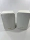 Pair Radio Shack Optimus PRO 77 White Bookshelf Speakers 70W 8 Ohms 40-2058 Pair Radio Shack Optimus PRO 77 White Bookshelf Speakers 70W 8 Ohms 40-2058