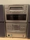Sharp MD-X5 Minidisc / CD / Tuner  Mini-System with 2 two CP-X5 speakers. Rare