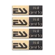 ESS Heil AMT-1a Speaker Logo Badge Emblems 48mm(1.89")X15.8mm(0.62") GOLD