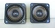 Pair Sony 2.75" 8 Ohm 823TF Tweeter Speakers Pulled From Sony Cabinets