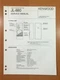 ORIGINAL SERVICE MANUAL & SCHEMATIC KENWOOD JL-880 SPEAKER SYSTEM D460 ORIGINAL SERVICE MANUAL & SCHEMATIC KENWOOD JL-880 SPEAKER SYSTEM D460