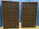 Vintage Channel Master 6692 Speakers Pair Walnut Wood Retro MCM 8 Ohm Taiwan Vintage Channel Master 6692 Speakers Pair Walnut Wood Retro MCM 8 Ohm Taiwan