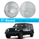 For 1965-1973 Ford Mustang 7" Round HEADLIGHT Sealed Beam Glass Housing H6024 For 1965-1973 Ford Mustang 7" Round HEADLIGHT Sealed Beam Glass Housing H6024