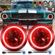 For Ford Mustang 1965-1973 7" Inch LED Headlights w/ DRL Turn Signal Light Pair For Ford Mustang 1965-1973 7" Inch LED Headlights w/ DRL Turn Signal Light Pair