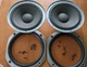 set of two TECHNICS EAS-25PL177D-T 10" WOOFER 8 OHM -tested  - WORKS