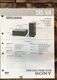 Sony SRS-100 Speaker Service Manual *Original* Sony SRS-100 Speaker Service Manual *Original*