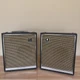 National Stereo Speaker System Portable Mating Speakers Vintage - Made in Japan