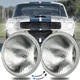 For Ford Mustang 1965-1973 7" Inch LED Headlights Round DOT Approved Hi/Lo Lamp For Ford Mustang 1965-1973 7" Inch LED Headlights Round DOT Approved Hi/Lo Lamp